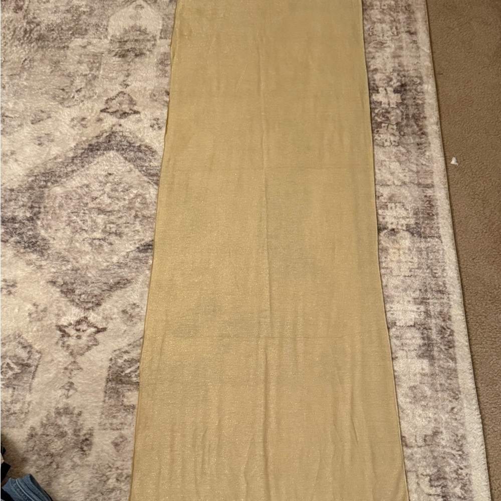 Gold Sparkly Shawl Scarf